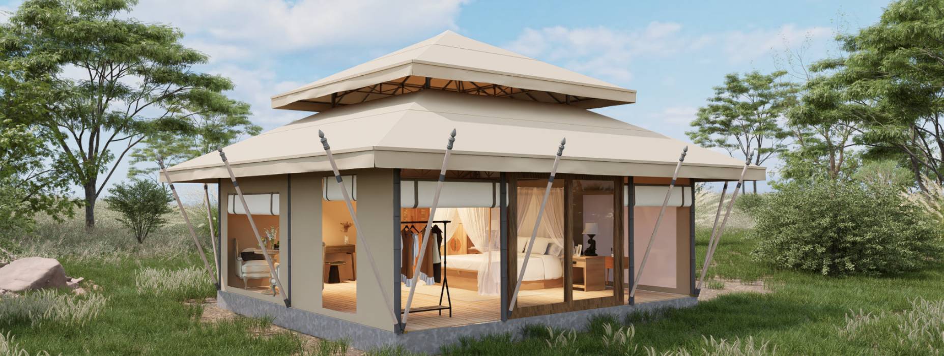 哈密市户外野奢帐篷